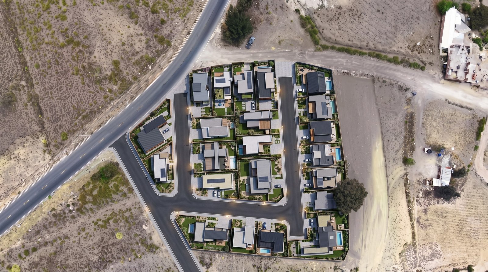 Así quedará Sector El Carmen terminada